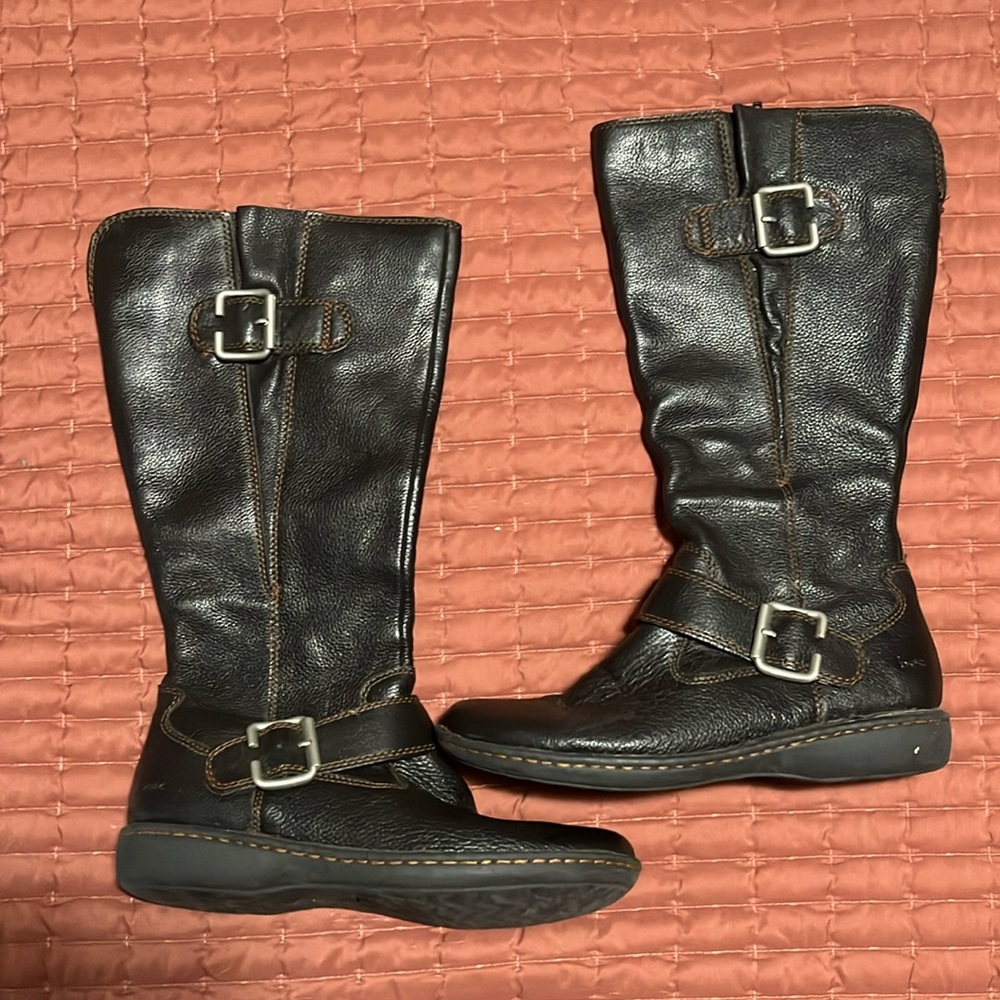 B.O.C Women’s tall boot, black. Size 9